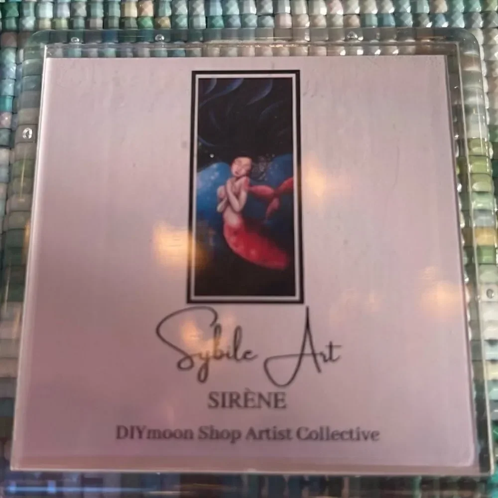 Sybile Art Sirène Diamond Painting Cover Minder Rare DIYmoon Shop.